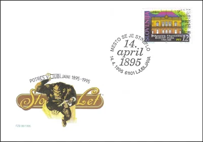14. APRIL 1895 MESTO SE JE STRESLO